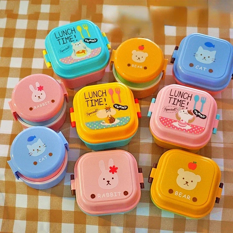 Food Snacks For Kids - Kotak Makan Siang Bento Kitty Kartun