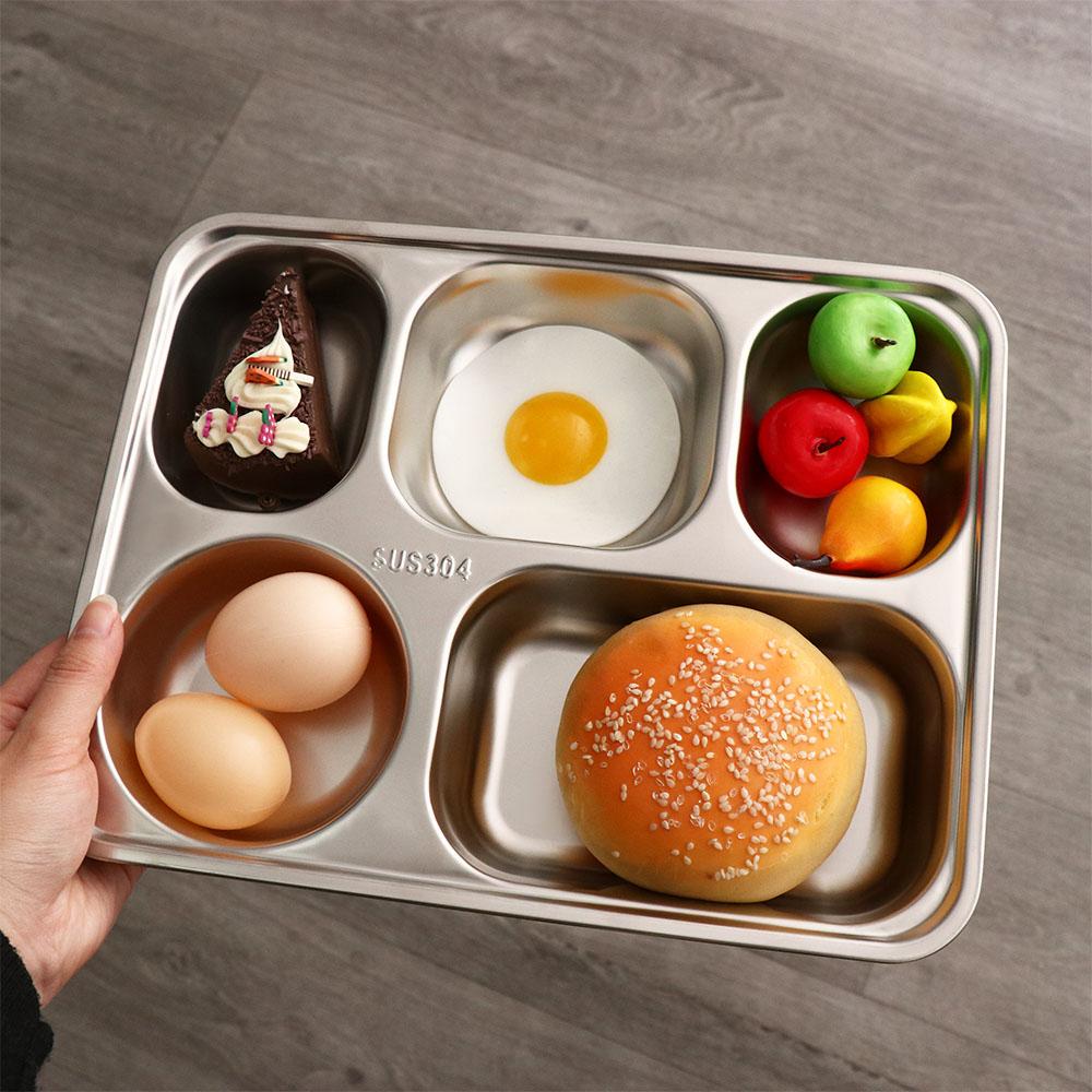 Food Platter Snacks - Piring Makan Persegi Panjang untuk Dewasa,