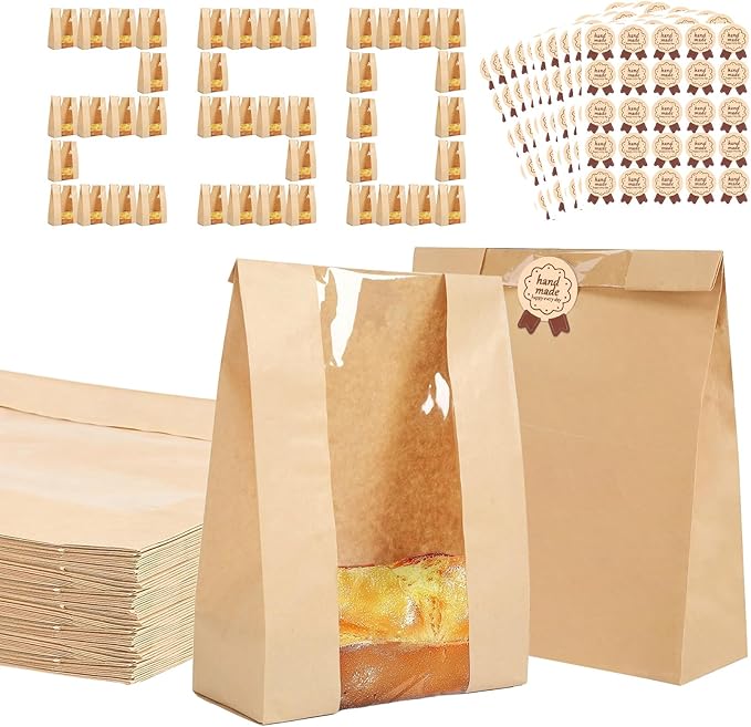 Food Xxl - 250 Kantong Roti untuk Roti Buatan