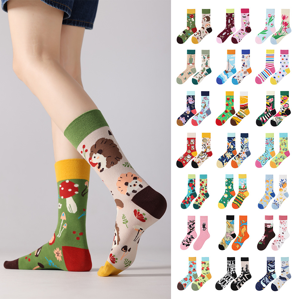 Fruit Roll Up - 1 Pasang Kaus Kaki Pria Wanita