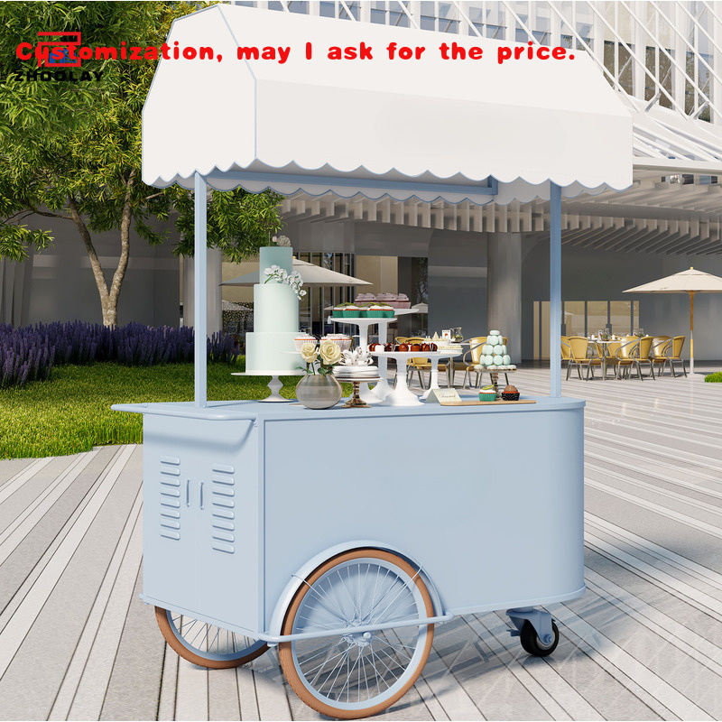 Food Snacks Business - Gerobak Jajanan Portabel, Stan Makanan Jalanan,
