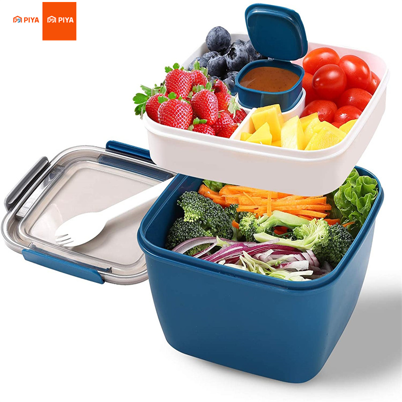 Wadah Makan Siang Salad Portab - Food Xxl ulasan dan harga