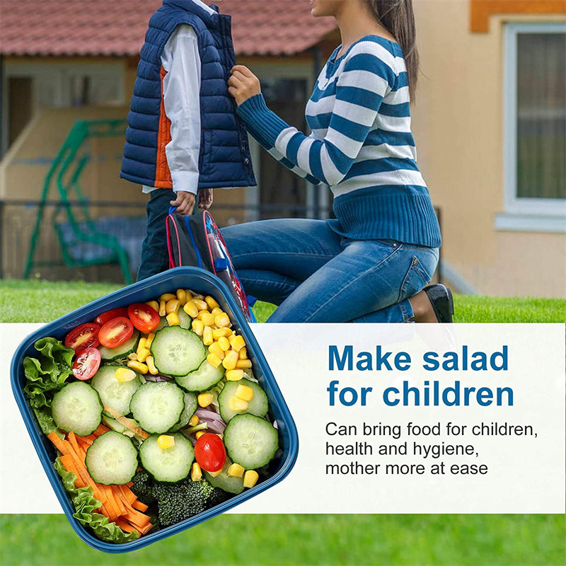 Wadah Makan Siang Salad Portab - Food Xxl ulasan dan harga