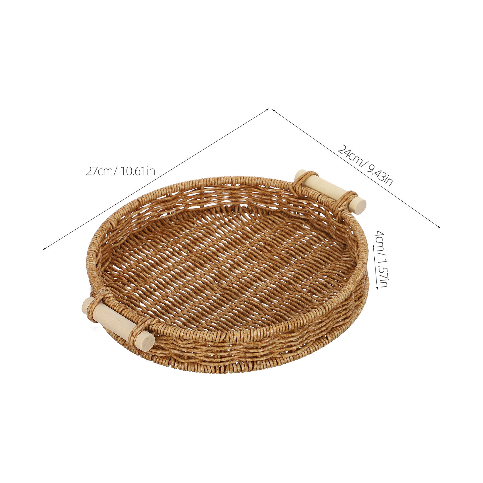 Keranjang Roti Rotan Imitasi,  - Food Snacks Drinks ulasan dan harga