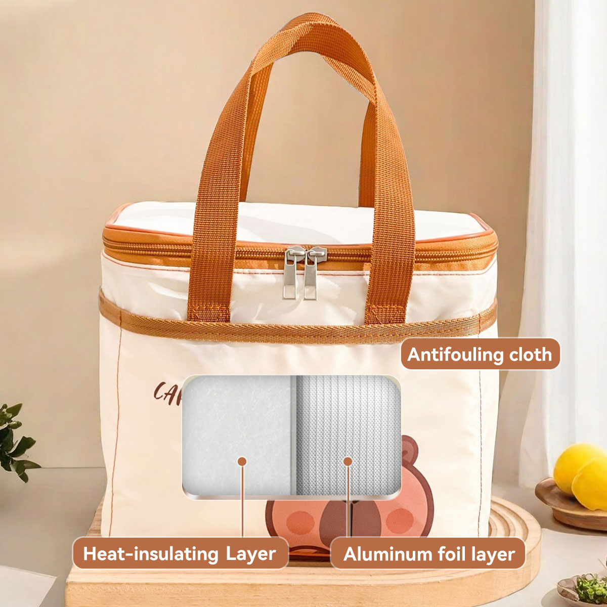 Tas Makan Siang Terisolasi Cap - Food Xxl ulasan dan harga