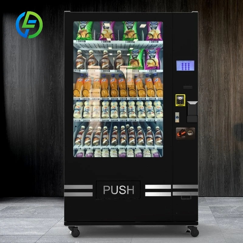 Mesin Penjual Otomatis Kombina - Food Snacks Drinks ulasan dan harga