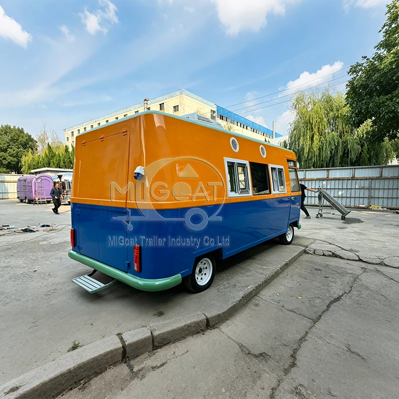 Mobil Van Makanan Komersial de - Food Snacks Business ulasan dan harga