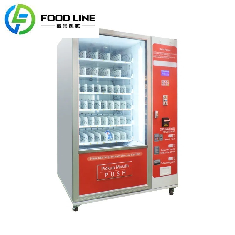 Mesin Penjual Otomatis Kombina - Food Snacks Drinks ulasan dan harga