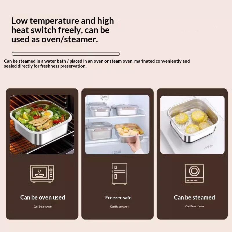 Kotak Makanan Stainless Steel  - Food Xxl ulasan dan harga