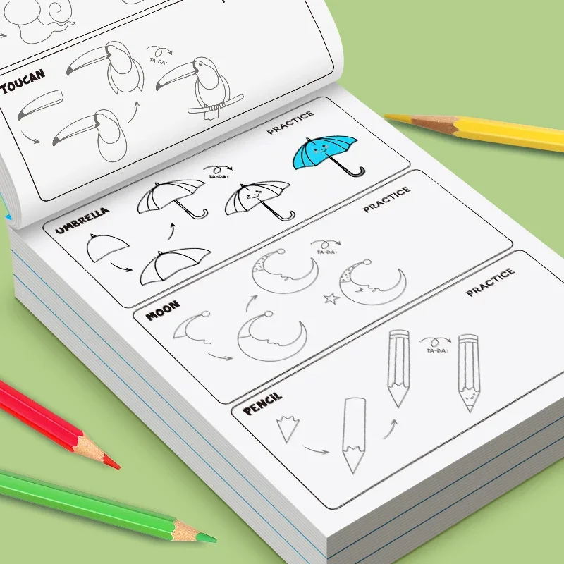 32 Halaman Buku Kerja Menggamb - Food And Snacks Coloring Book Bold And Easy ulasan dan harga