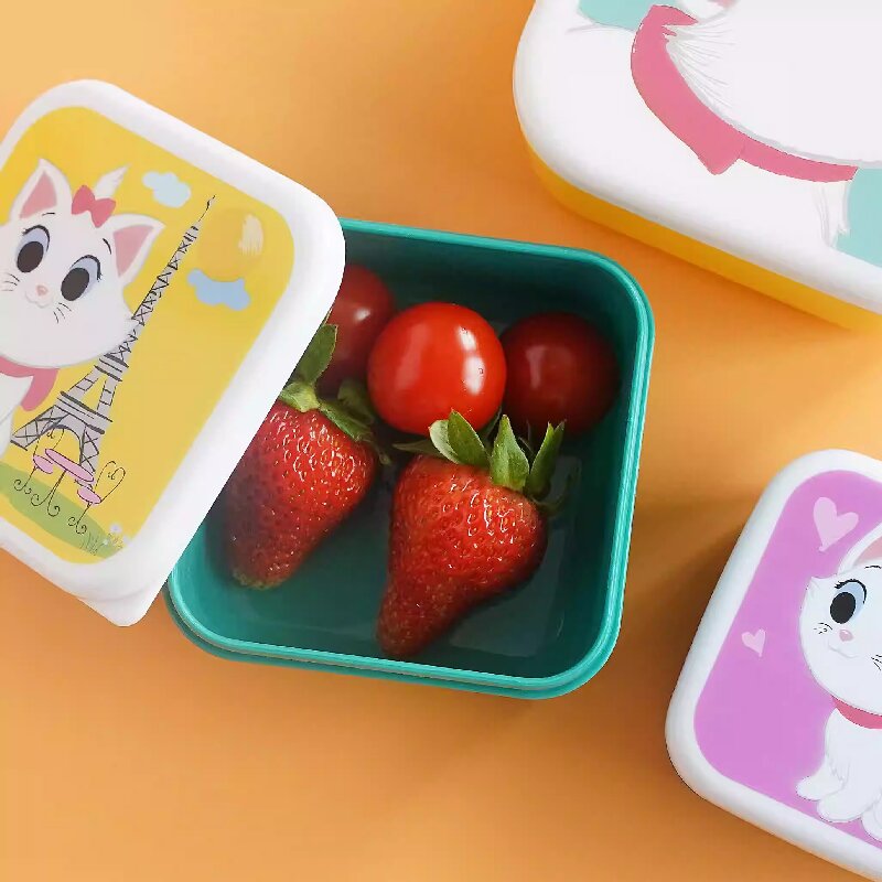 Kotak Bento Pola Hewan Kartun  - Food Snacks For Kids ulasan dan harga