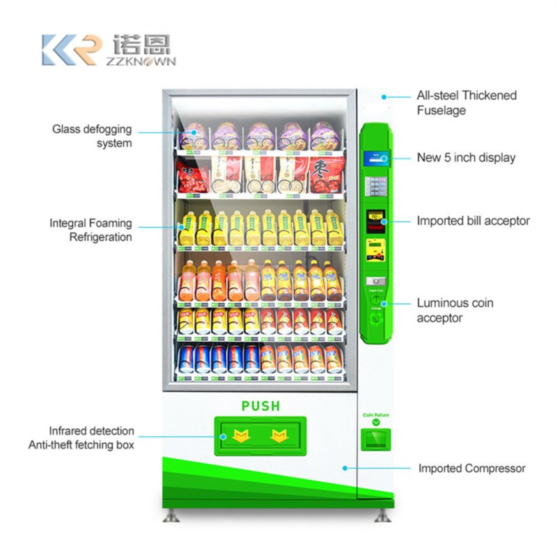 Mesin Penjual Minuman Otomatis - Food Snacks Drinks ulasan dan harga