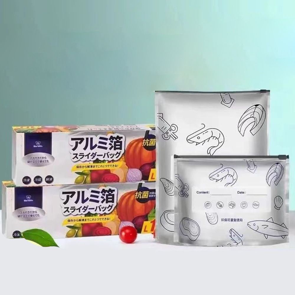 10 Buah/Tas Kantong Makanan Al - Food Xxl ulasan dan harga