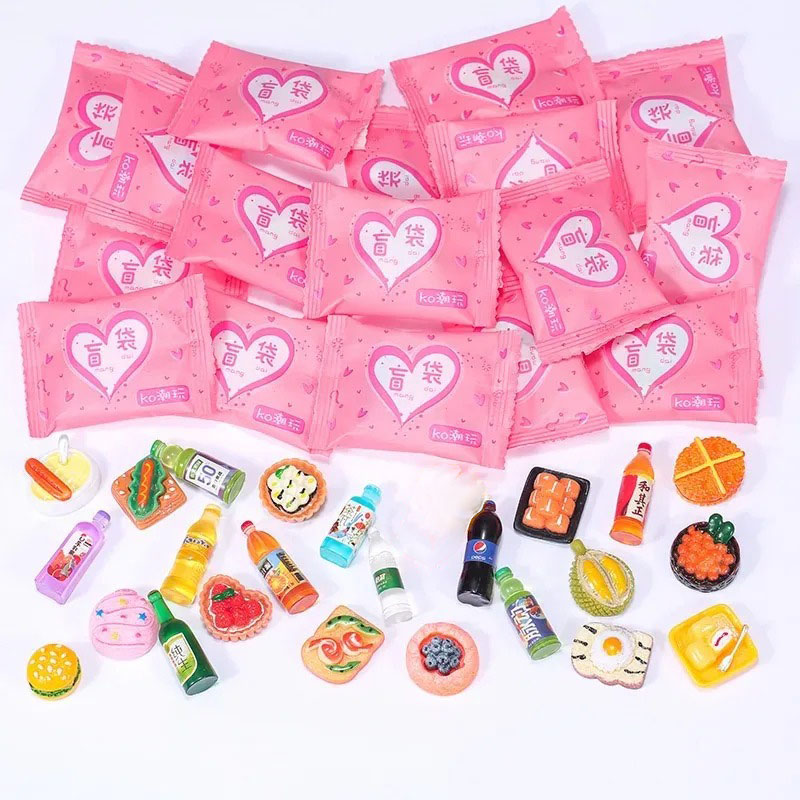 Tas Bergaya Acak Mainan Makana - Food Snacks Drinks ulasan dan harga