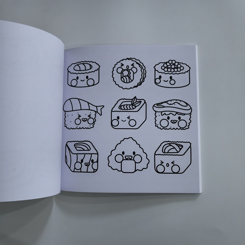 Buku Mewarnai Mudah untuk Dewa - Food And Snacks Coloring Book Bold And Easy ulasan dan harga