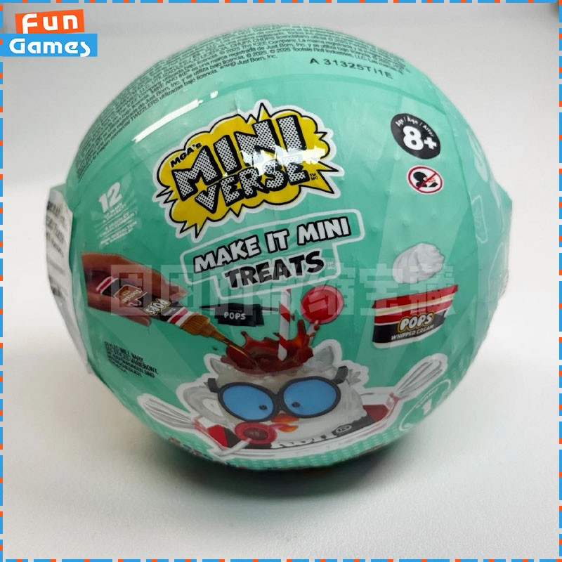 Mainan Bola Misteri Mini MGA M - Food Snacks For Kids ulasan dan harga