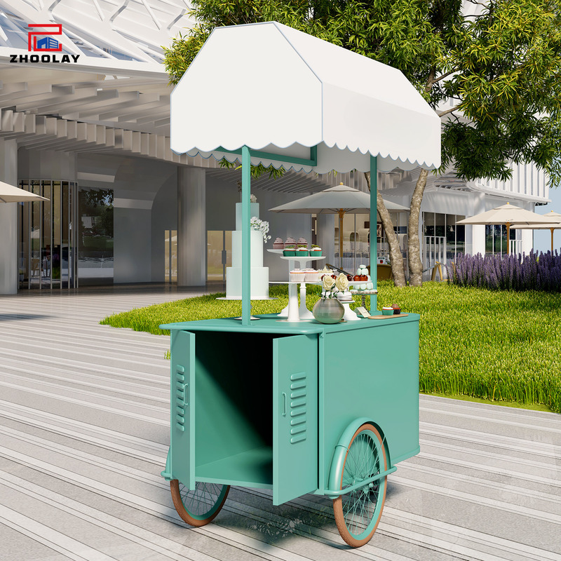 Gerobak Jajanan Portabel, Stan - Food Snacks Business ulasan dan harga