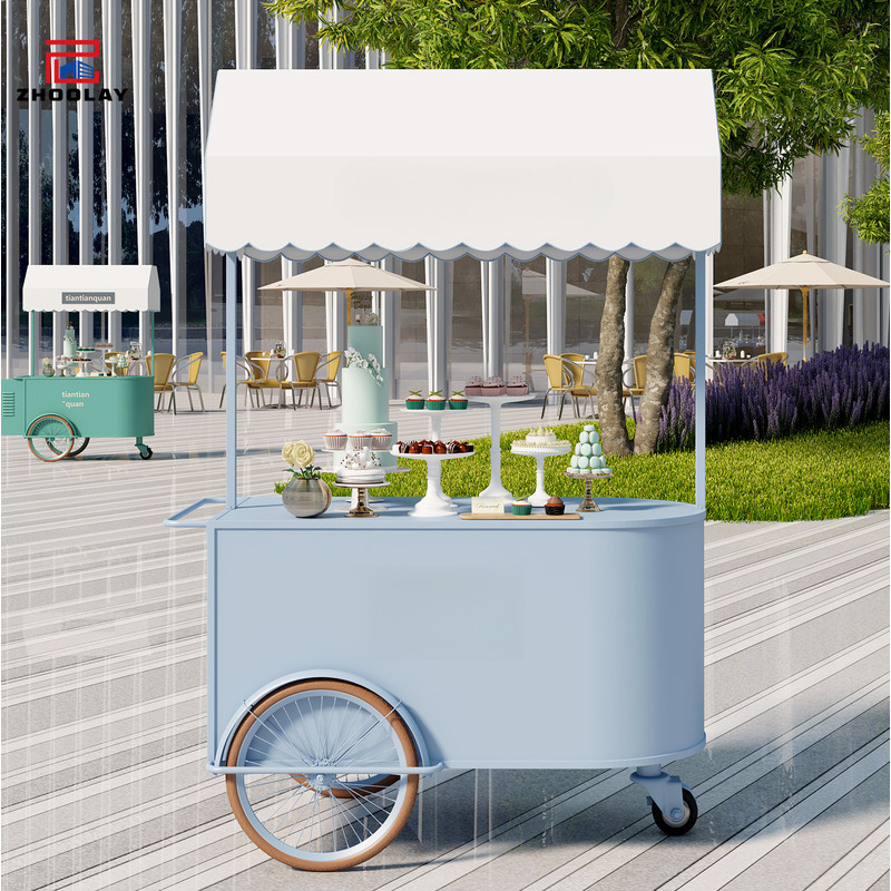 Gerobak Jajanan Portabel, Stan - Food Snacks Business ulasan dan harga