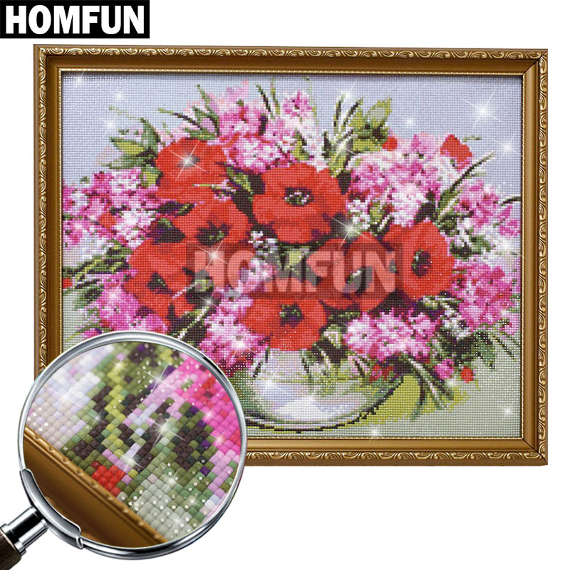 HOMFUN Persegi Penuh/Bor Bulat - Fruit Roll Up ulasan dan harga