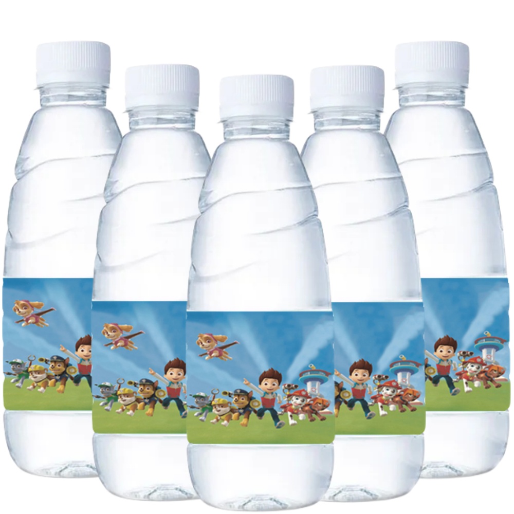 Paw Patrol stiker label botol  - Candy Sour Strip ulasan dan harga