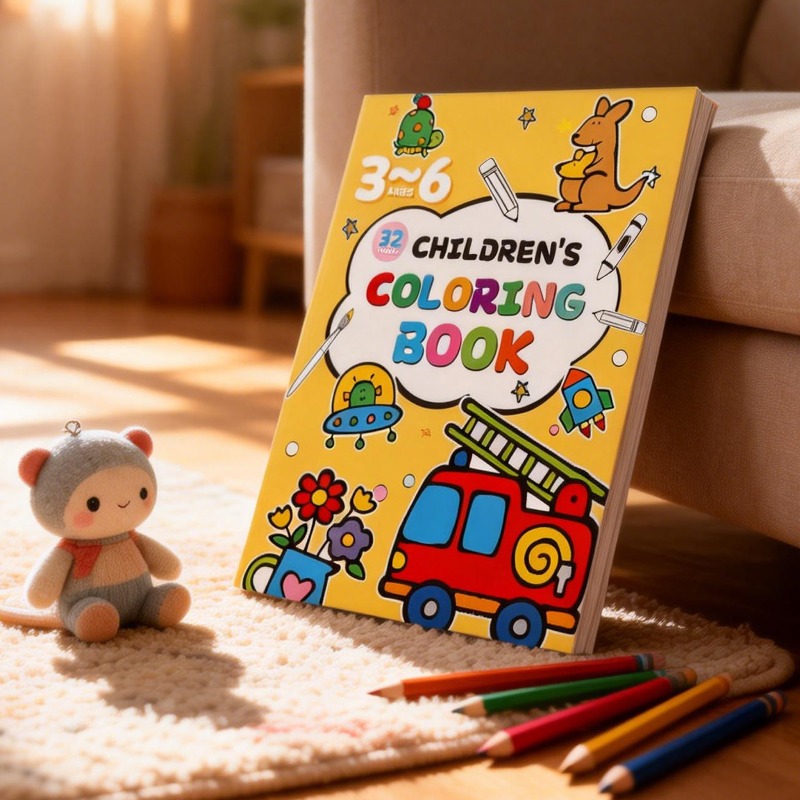 Buku Gambar Anak-Anak, Berisi  - Food And Snacks Coloring Book Bold And Easy ulasan dan harga