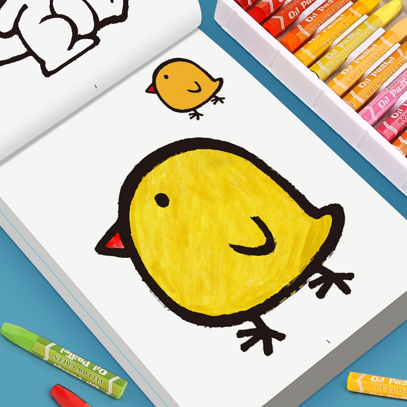 Buku Gambar Anak-Anak, Berisi  - Food And Snacks Coloring Book Bold And Easy ulasan dan harga