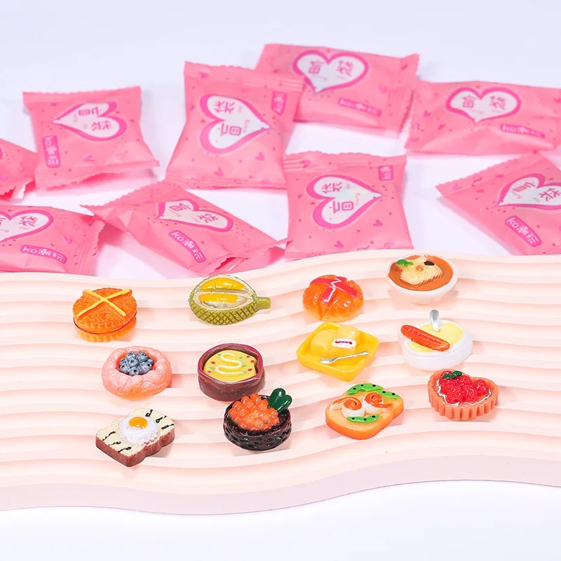 Mainan Miniatur Tas Bergaya Ac - Food Snacks Drinks ulasan dan harga